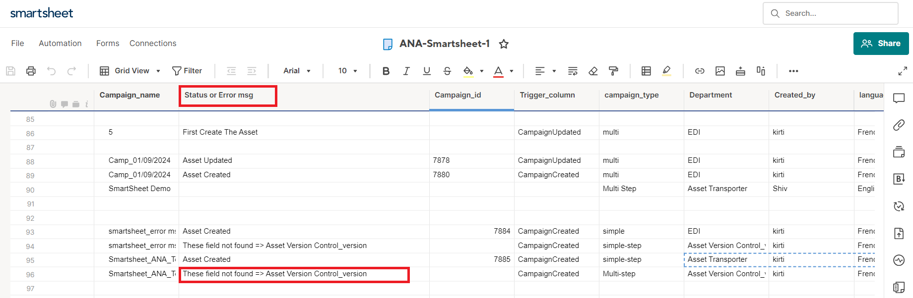 Smartsheet