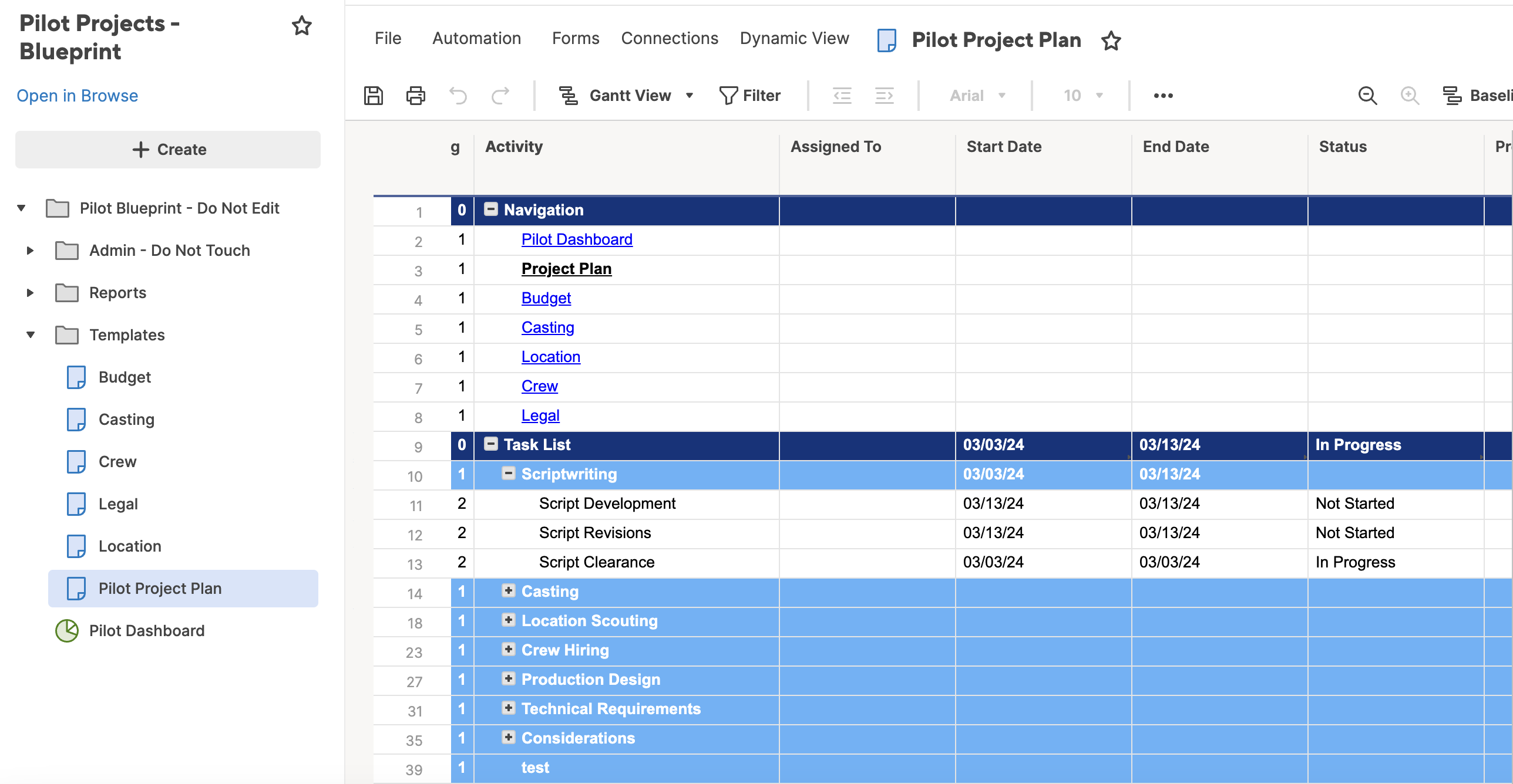 Workflow Management