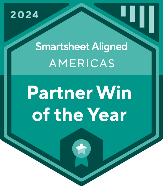 2024 Smartsheet Aligned Americas Partner Win of the Year