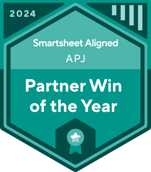 2024 Smartsheet Aligned APJ Partner Win of the Year