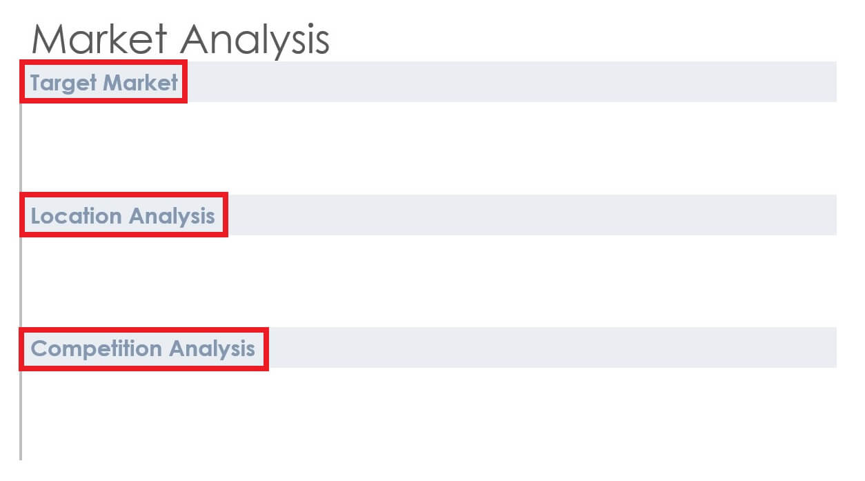 Enter Market Analysis How To Create Restaurant Business Plan