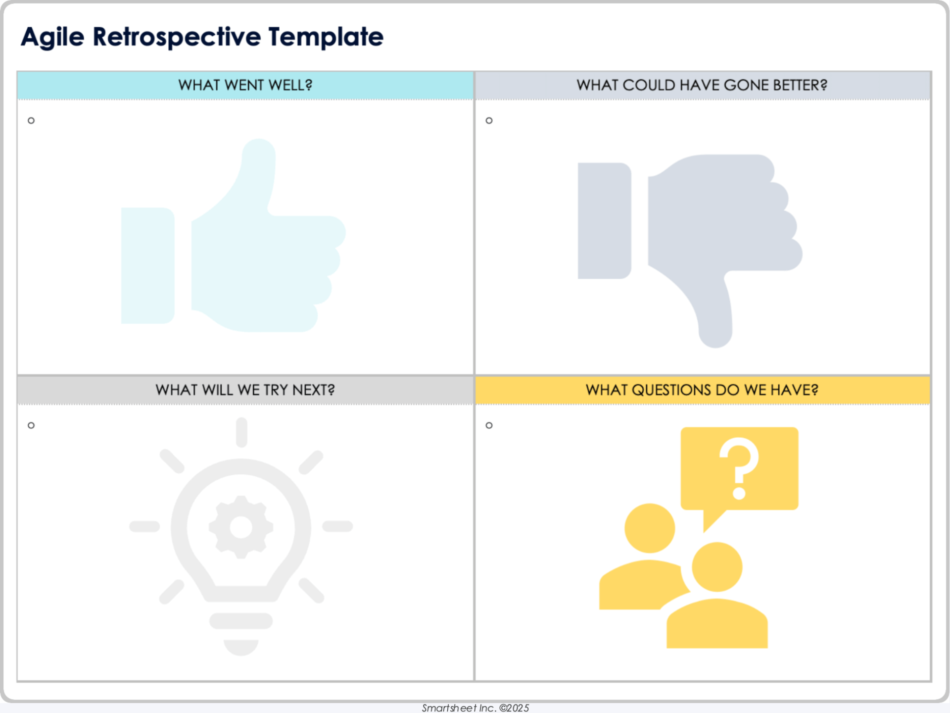 Agile Retrospective Template