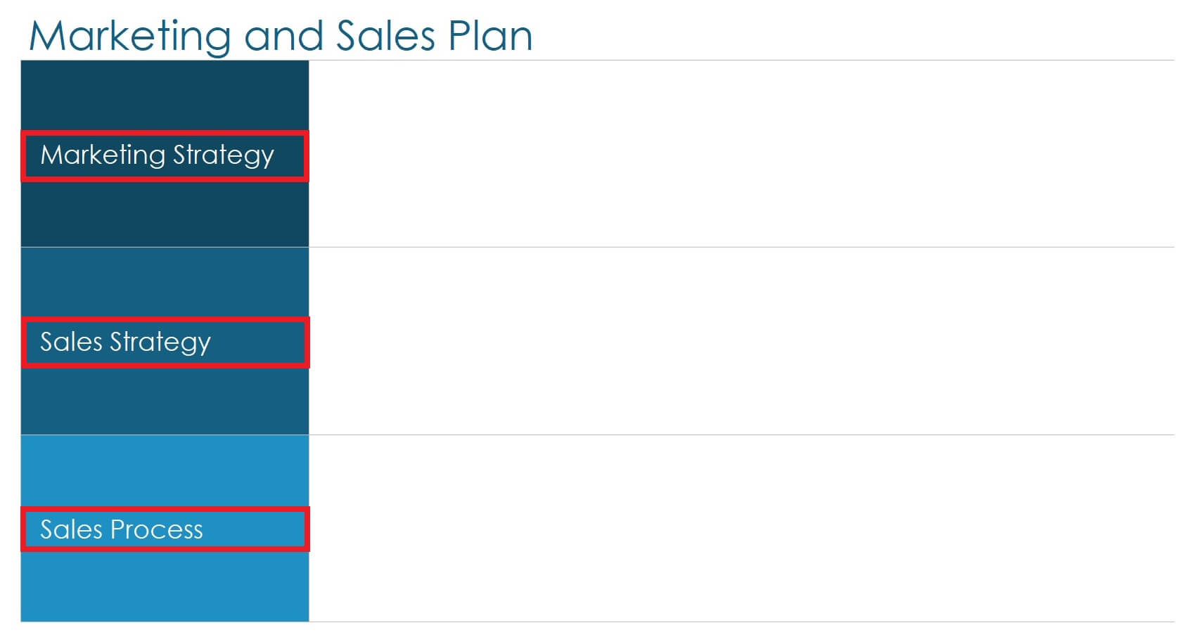 Enter Marketing and Sales Plan How to Create 5 Year Business Plan