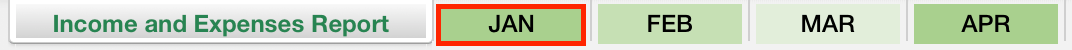 Small Business Expenses in Excel 2