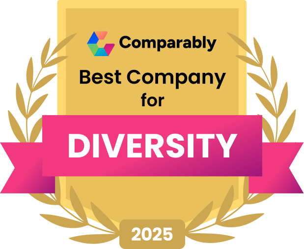 Comparably Best Company for Diversity 2025