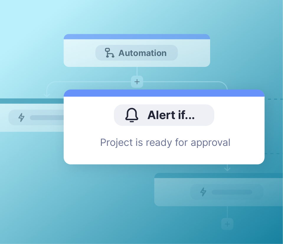 Smartsheet project automation alerts 