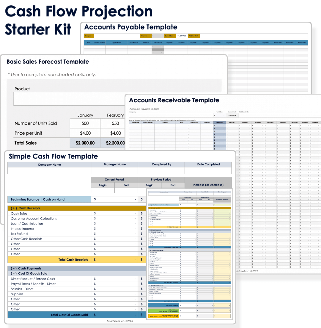 Cash Flow Projection-Starter-Kit