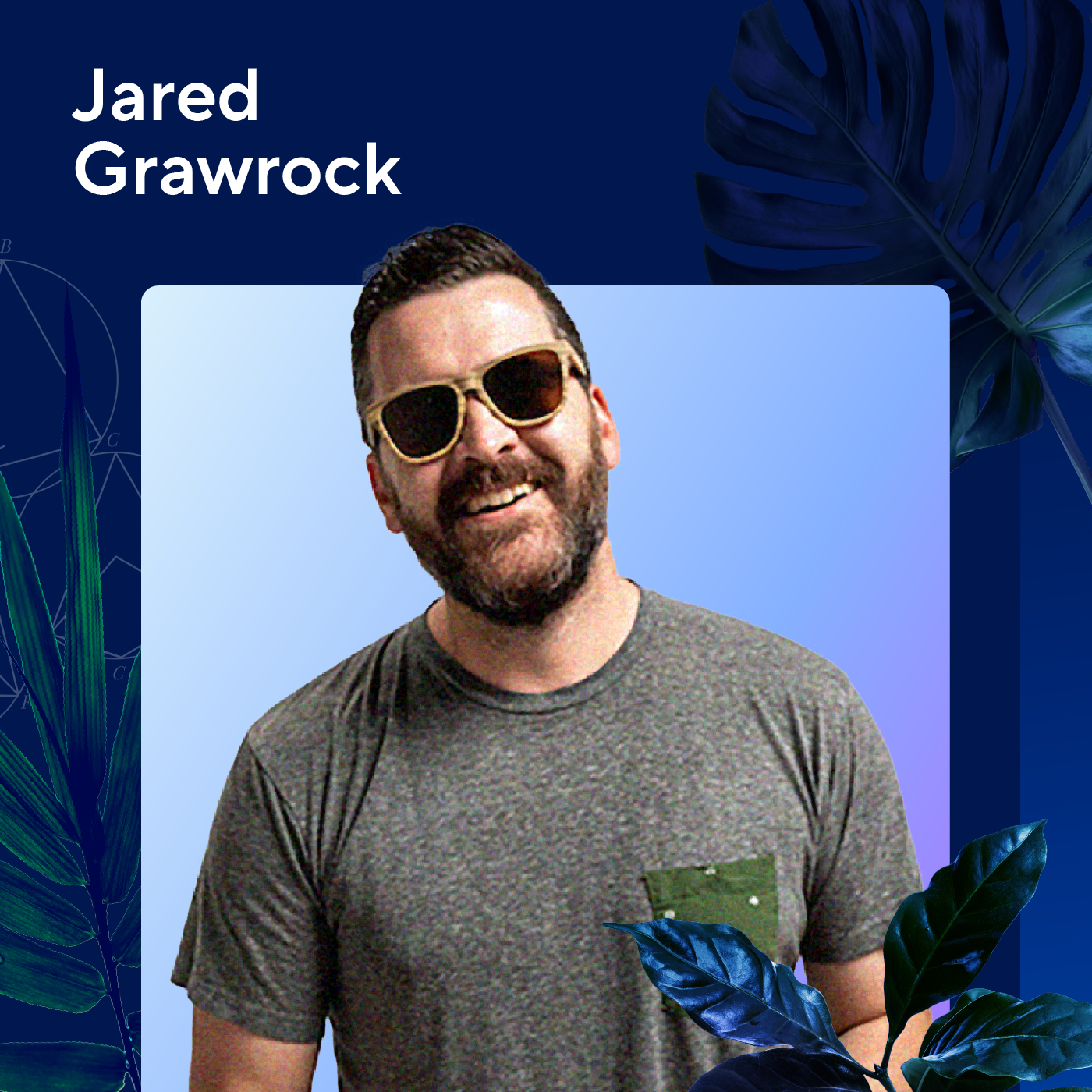 Jared Grawrock wearing sunglasses