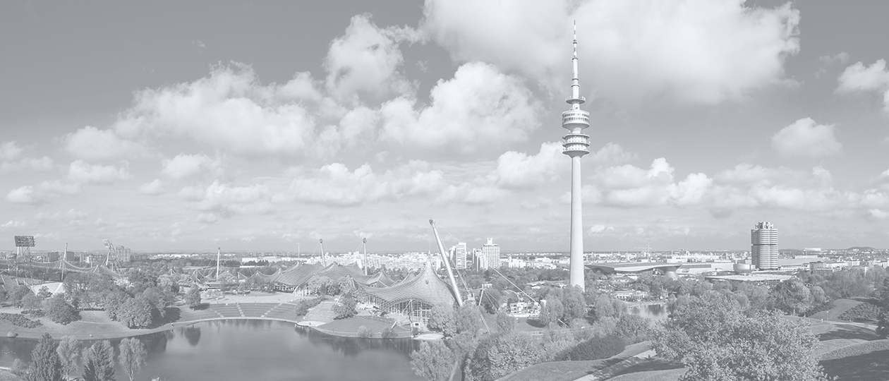 Munich B&W cityscape