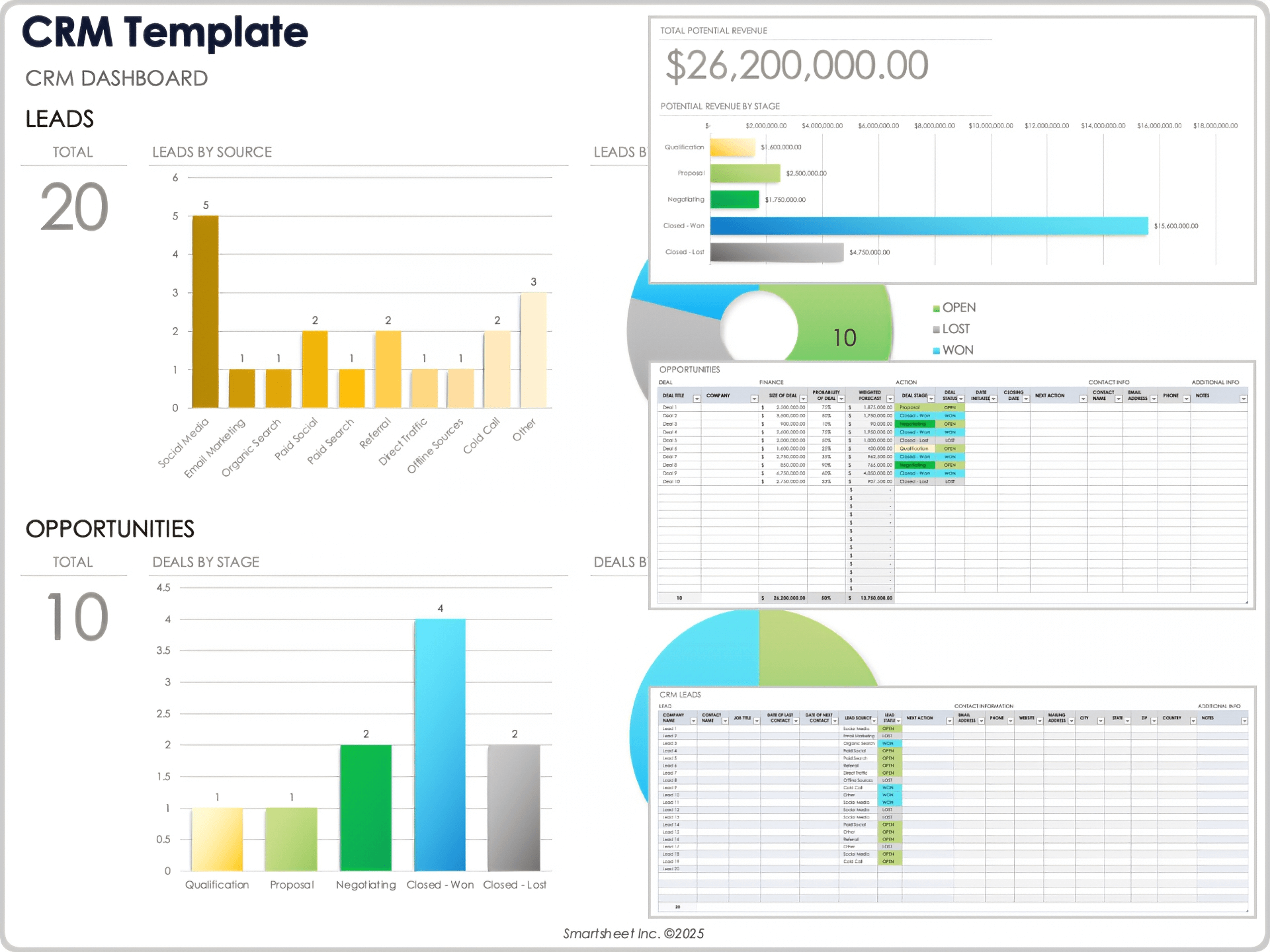 CRM Template 12383