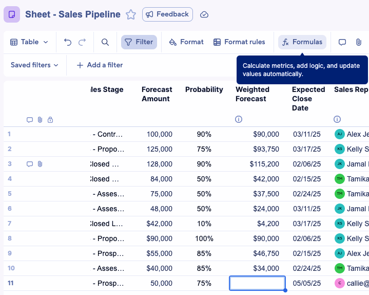 Smartsheet Pipeline Step 5