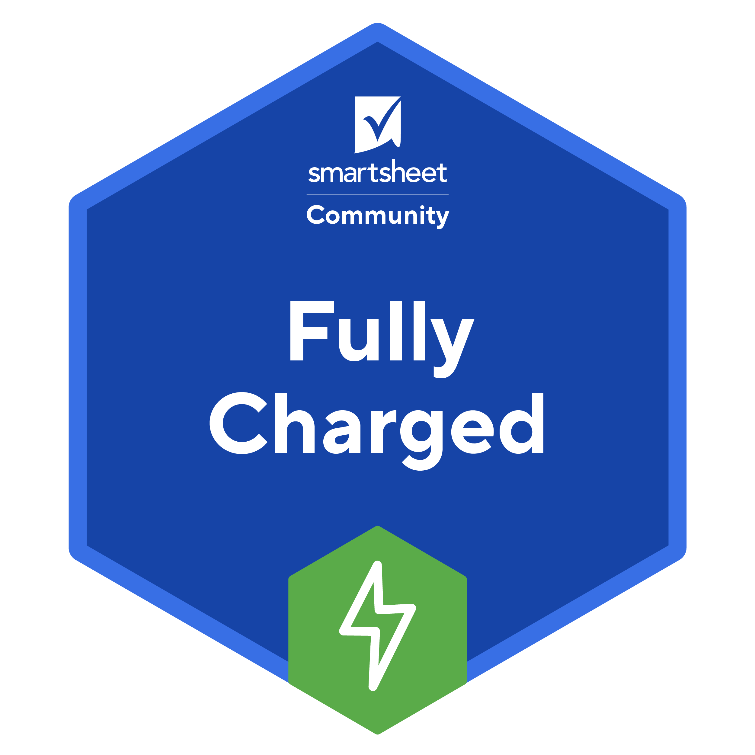 Fully Charged Community Badge