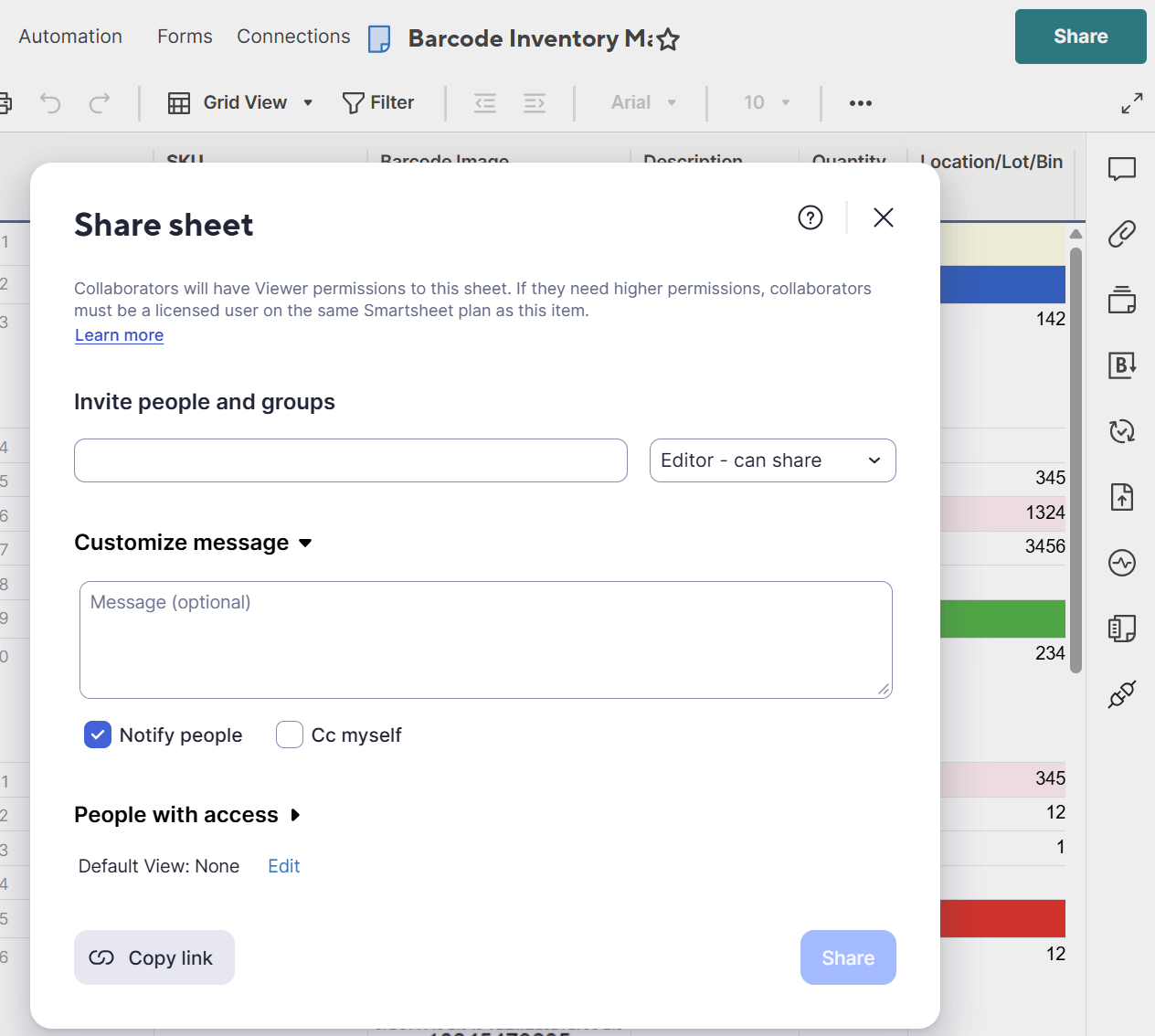 SS Sheet Share c