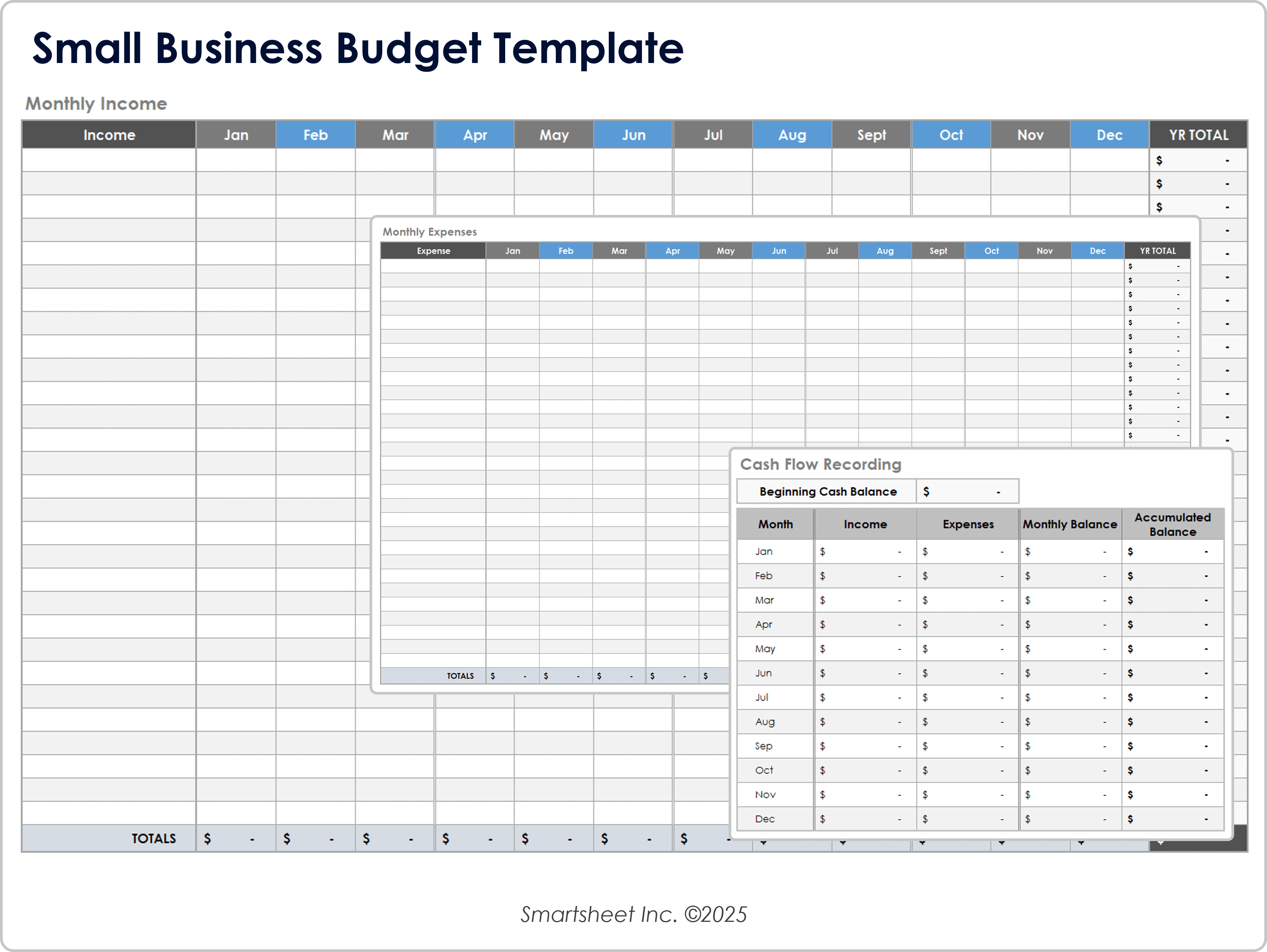 Small Business Budget Template