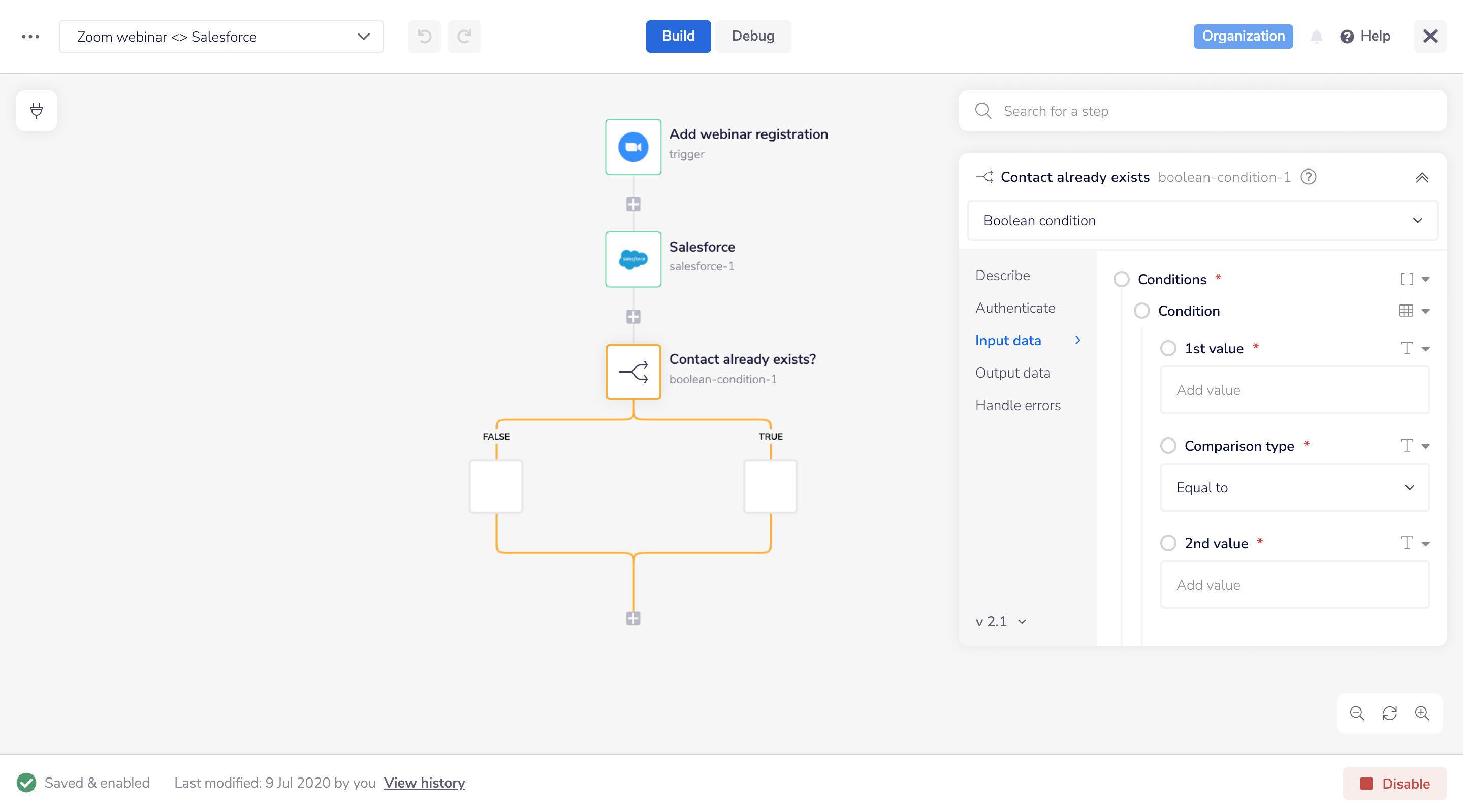 Tray.ai workflow