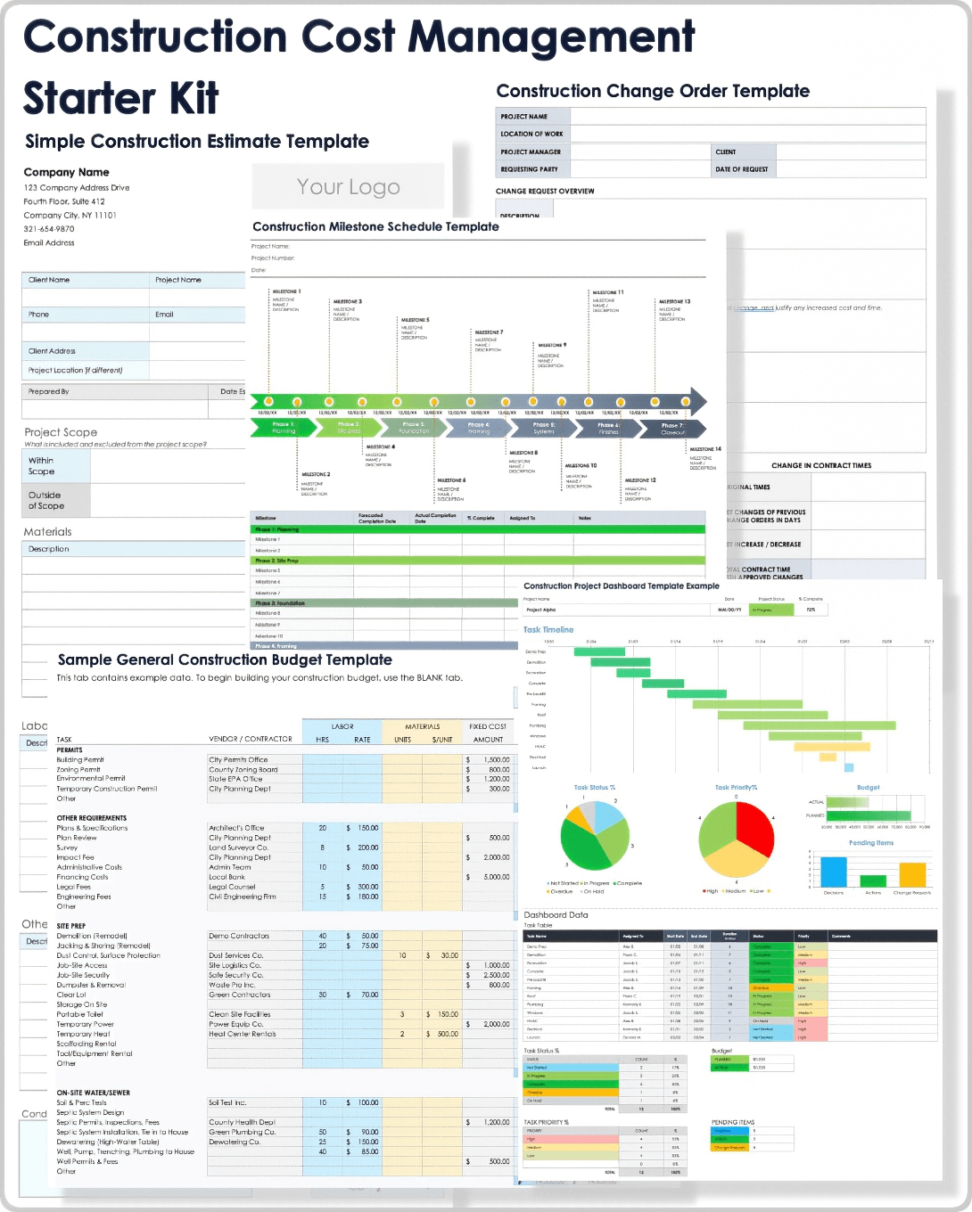 Construction Cost Management Starter Kit