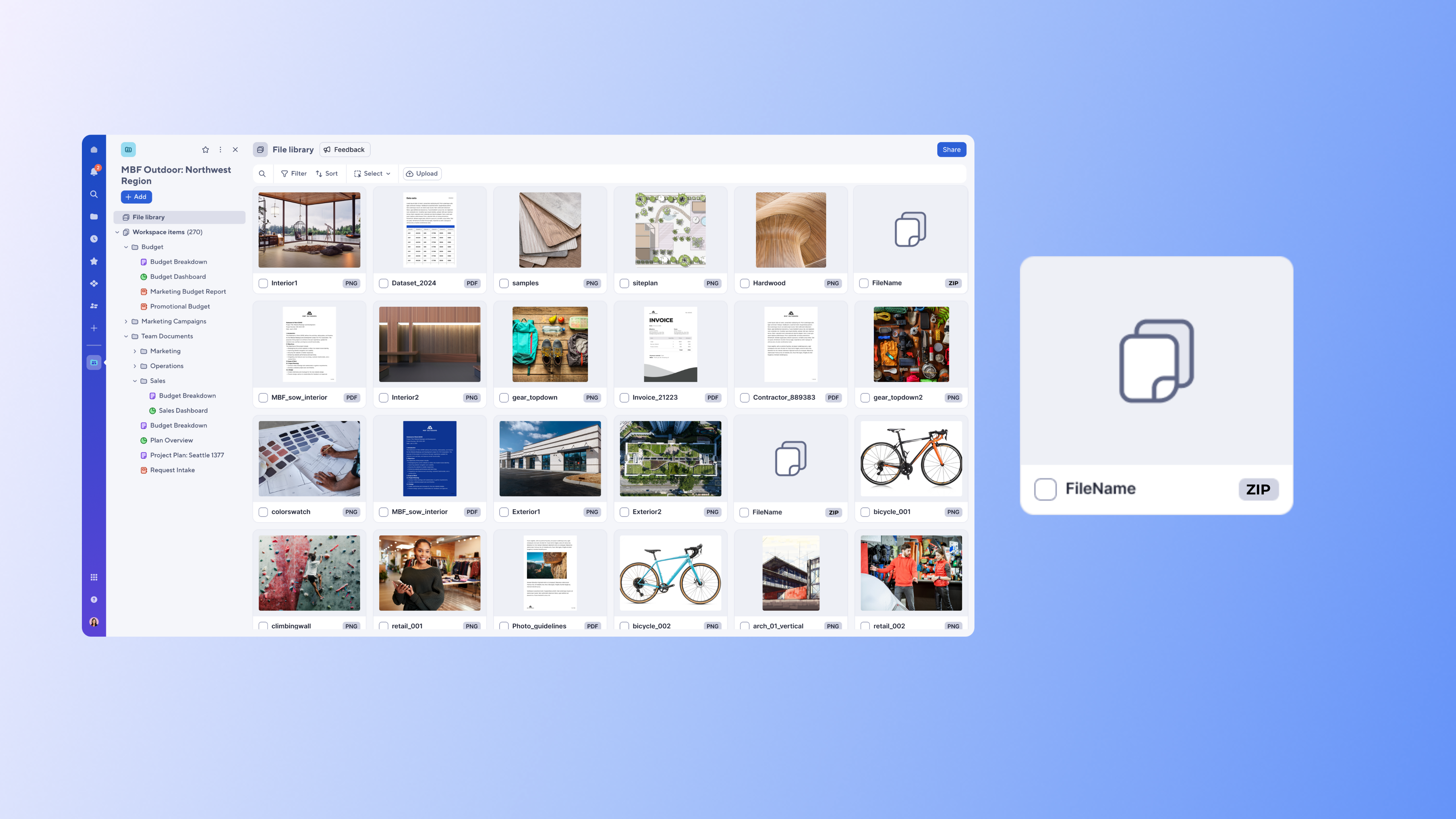 file library