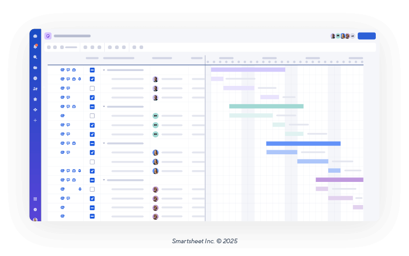 Gantt view