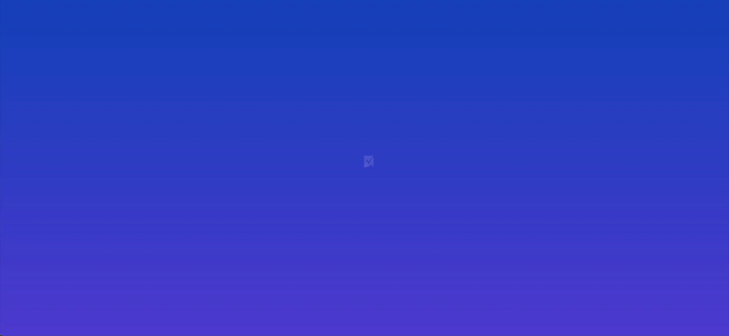 new loading screen gradient and graphic