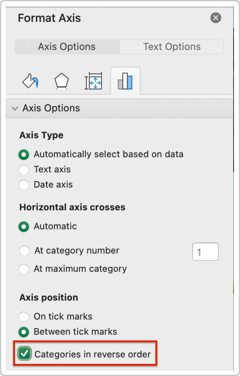 How To Build a Gantt Chart in Excel Categories in Reverse Order