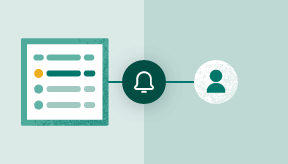 smartsheet workflow automation template automated alert icon