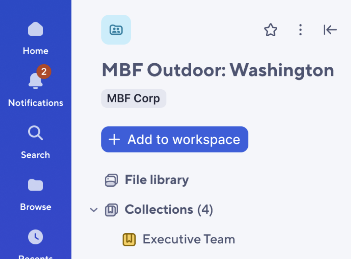 Plan level visibility in Workspaces now available