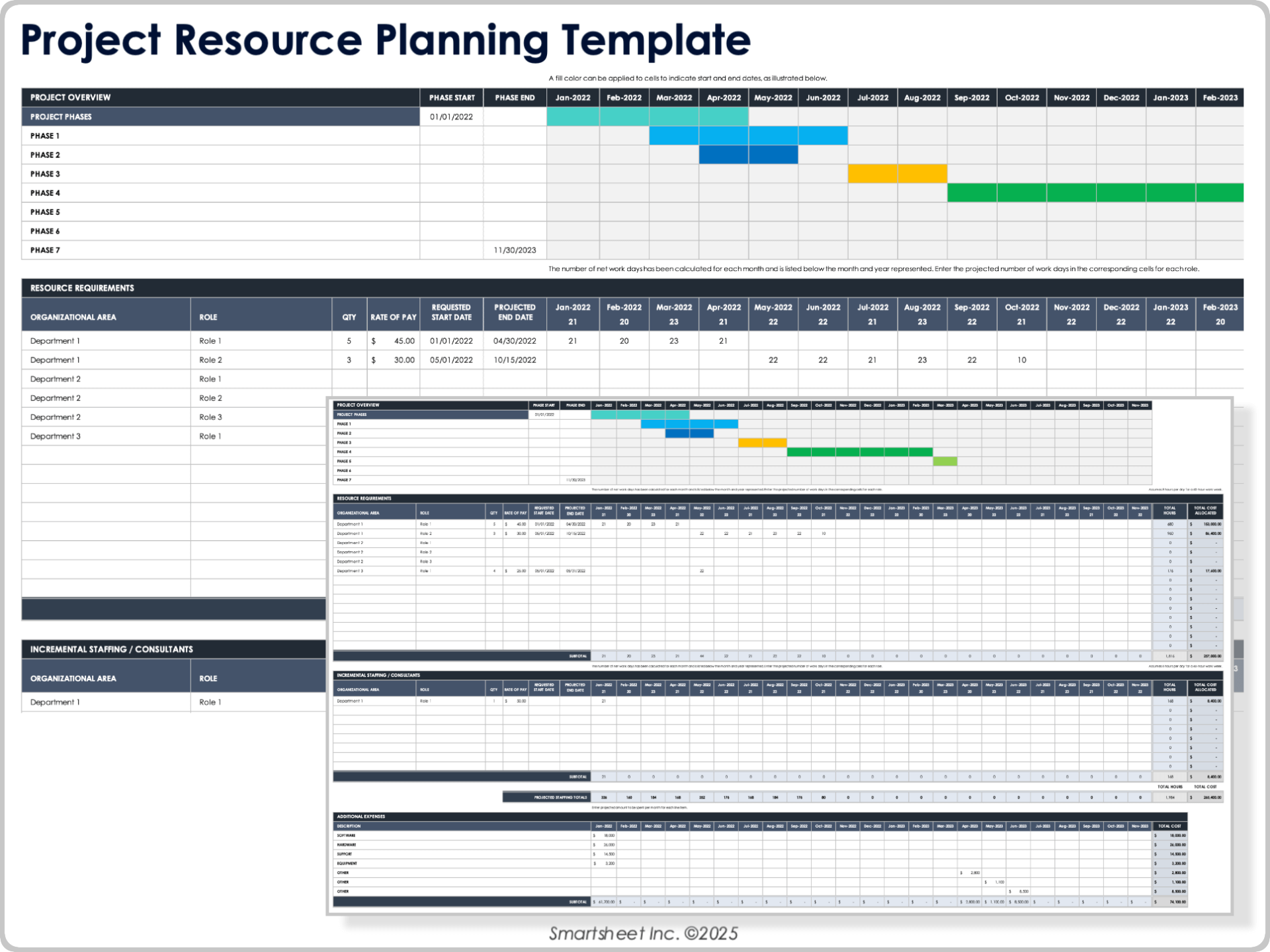 Project Resource Planning Template