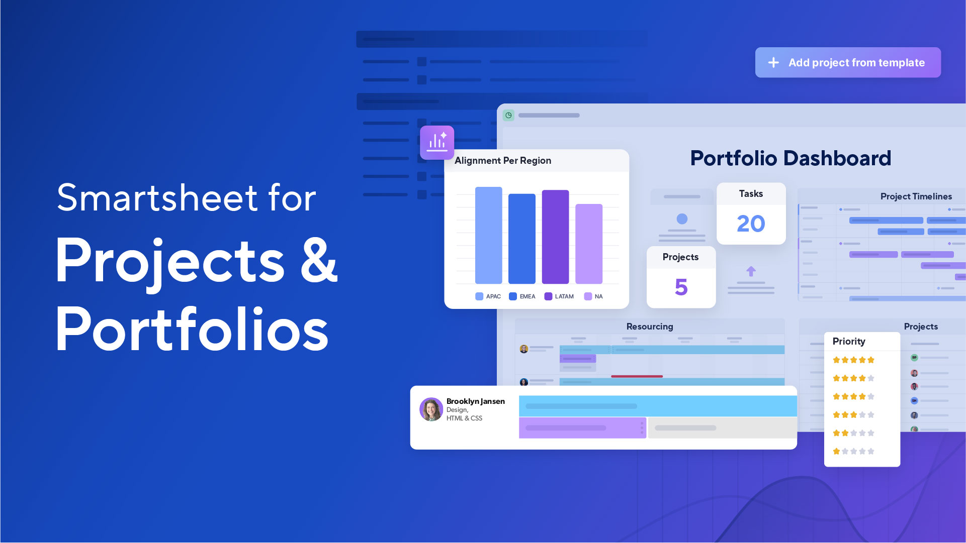 Smartsheet for Projects & Portfolios