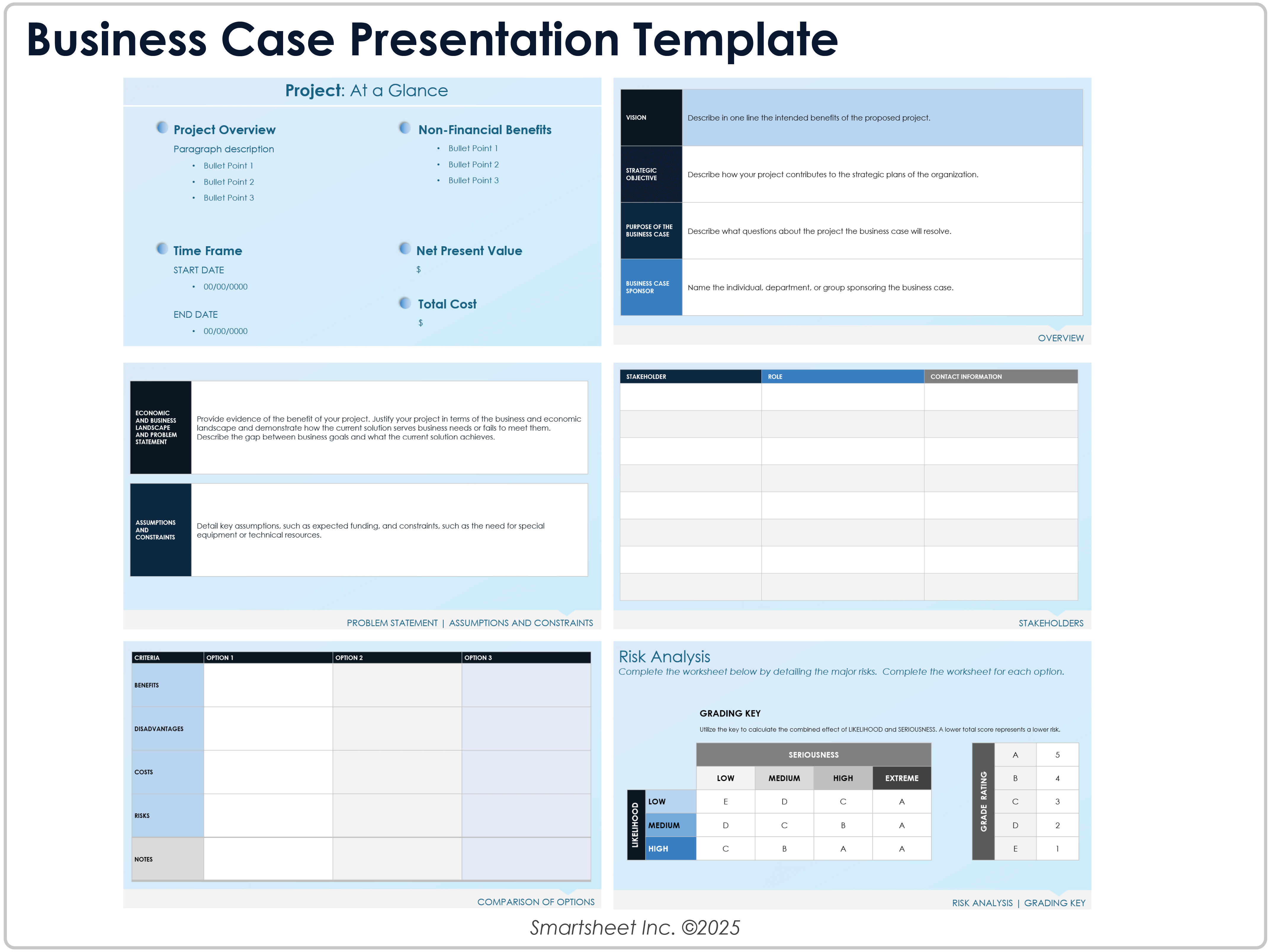 Business Case Presentation Template