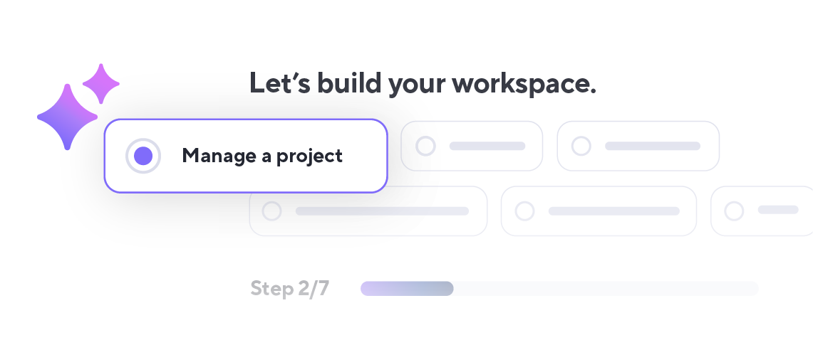 AI powered guided set up