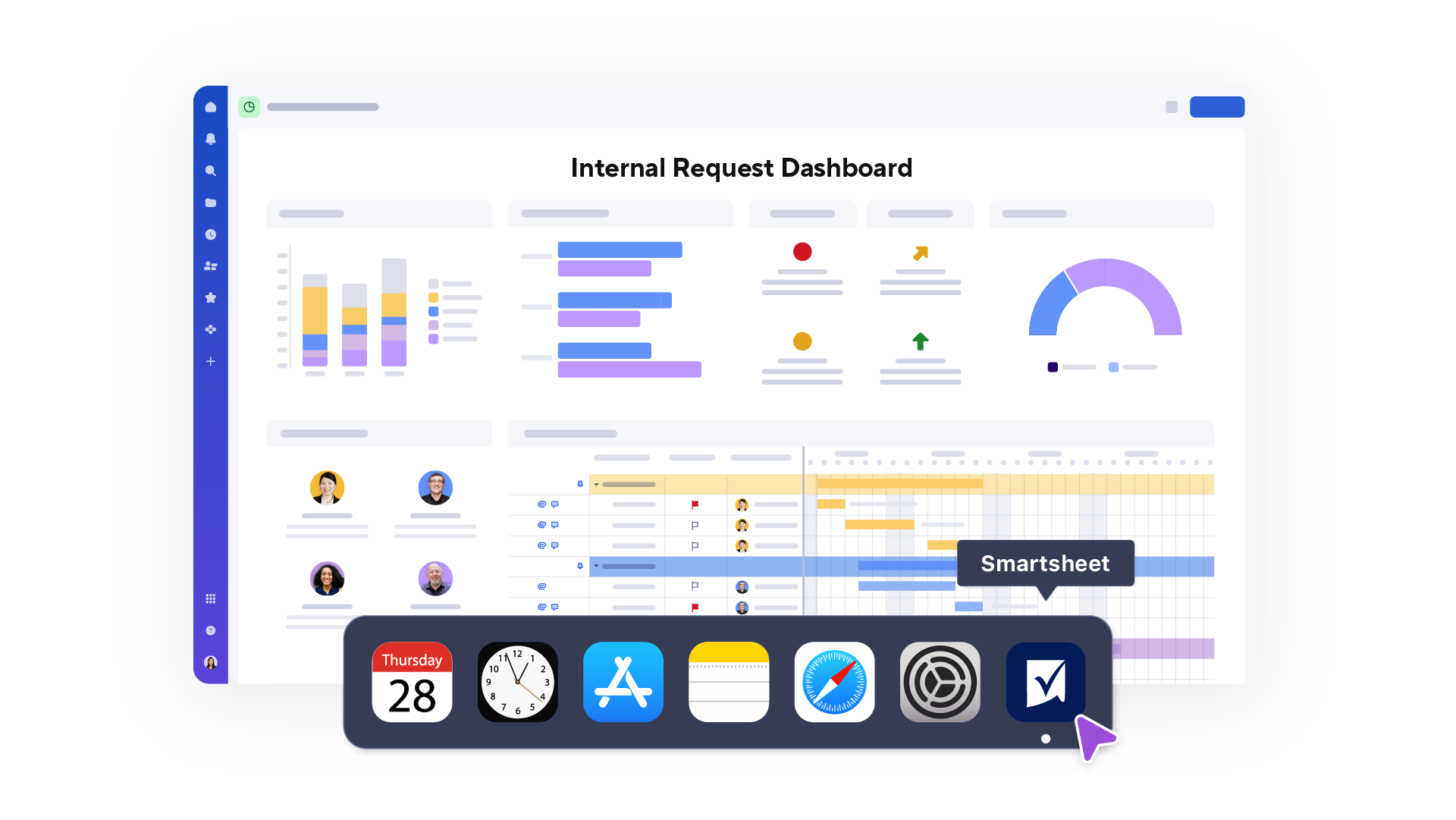 Pin the Smartsheet Desktop App to your taskbar