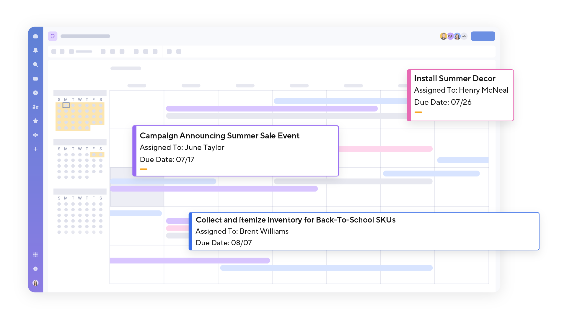 calendar view in smartsheet