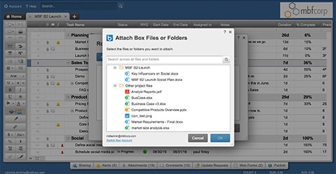 Box - seamless integration