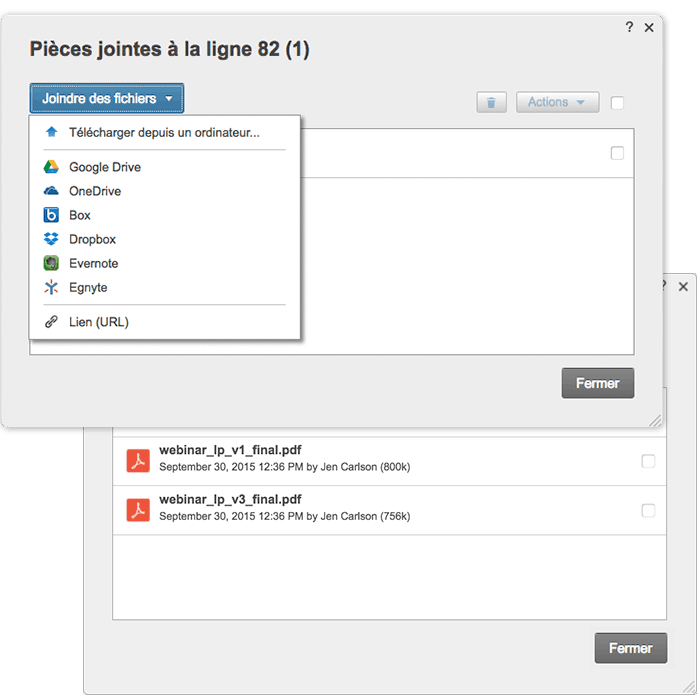 Gouvernance des données dans Smartsheet