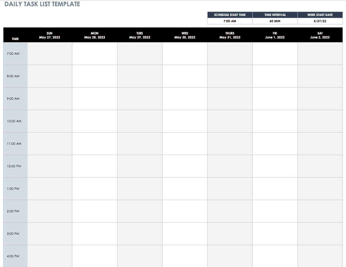 free-task-and-checklist-templates-smartsheet