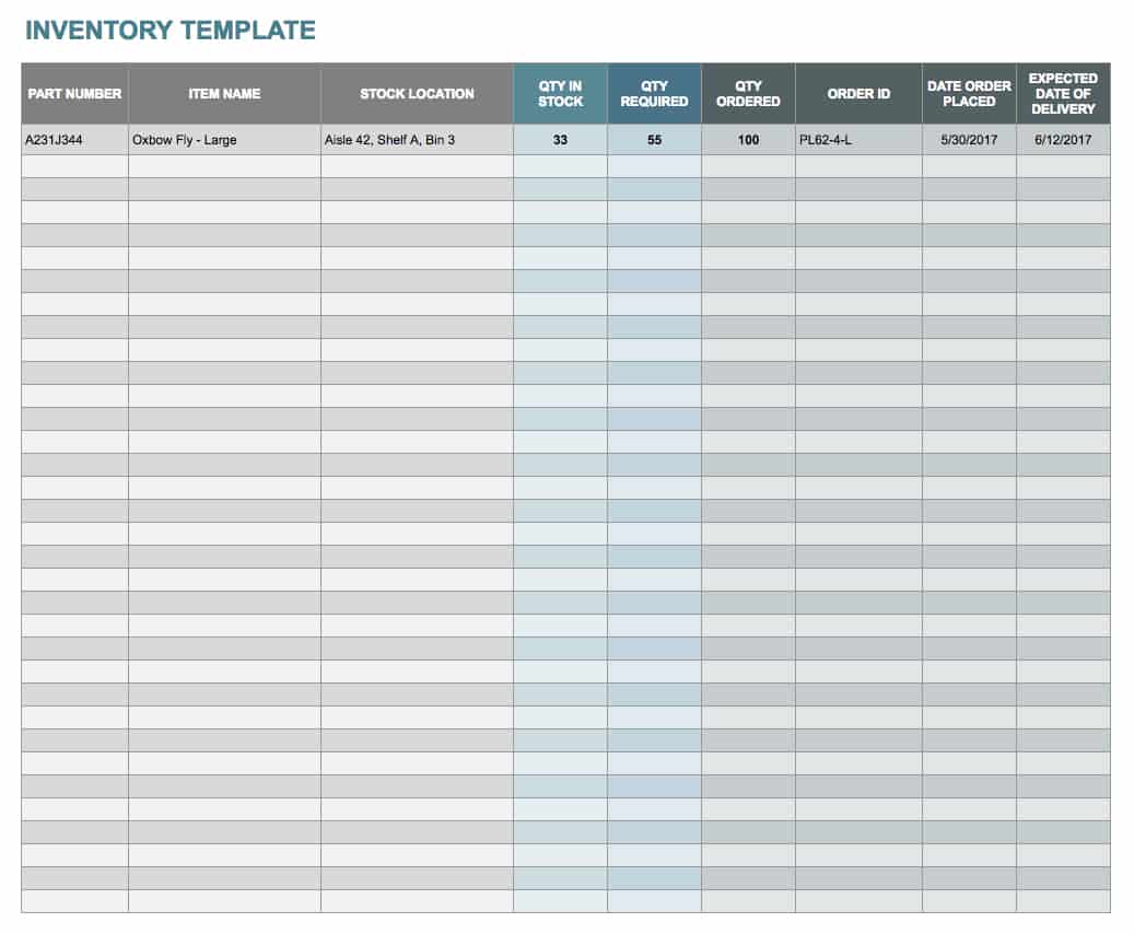Free Google Docs And Spreadsheet Templates Smartsheet
