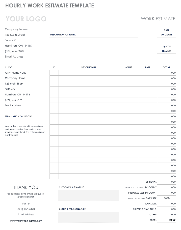 free-estimate-templates-smartsheet