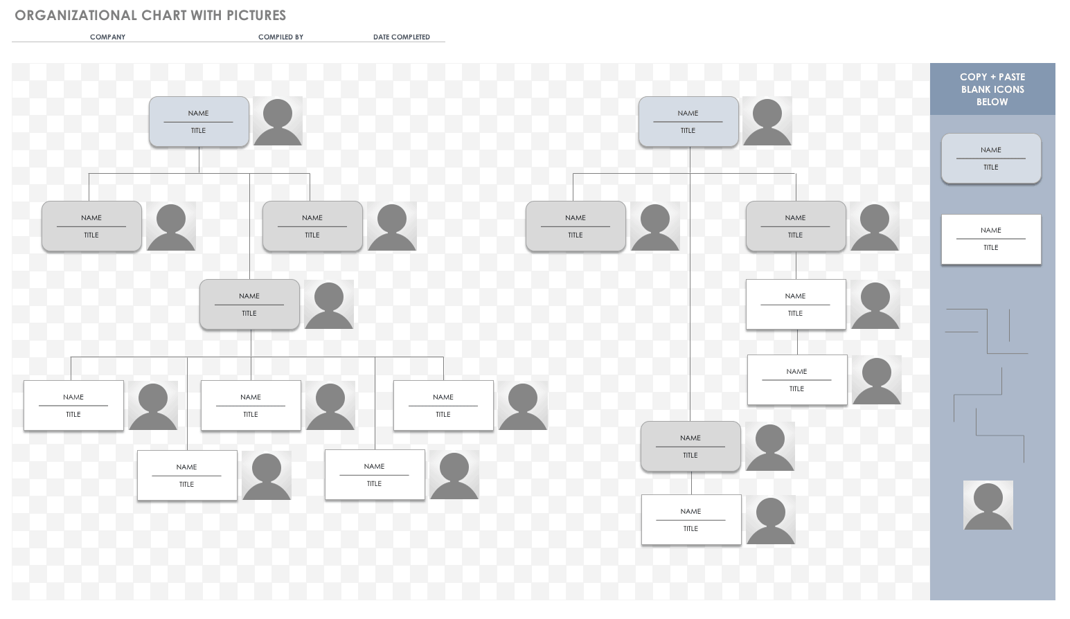 6 Free Org Chart Template Excel Excel Templates Excel Templates Images 4434