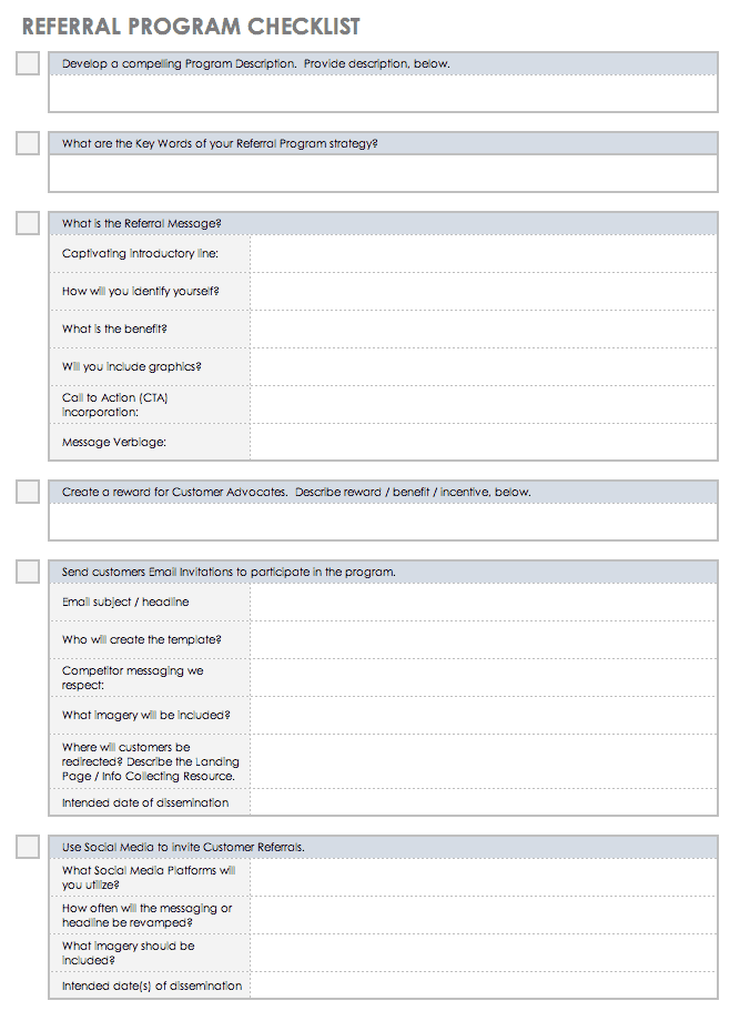 10 Free Referral Templates Smartsheet 8242