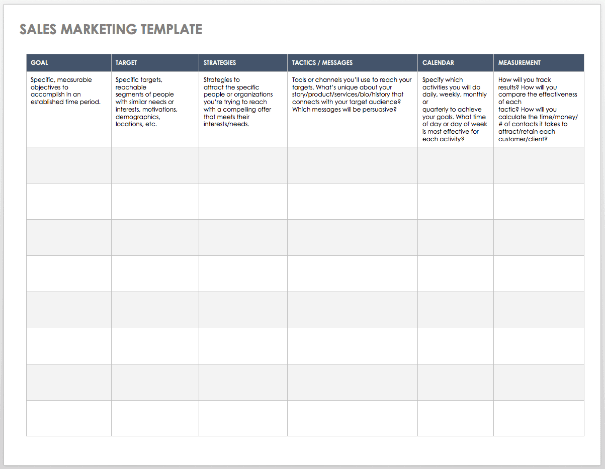 Free Sales Pipeline Templates  Smartsheet