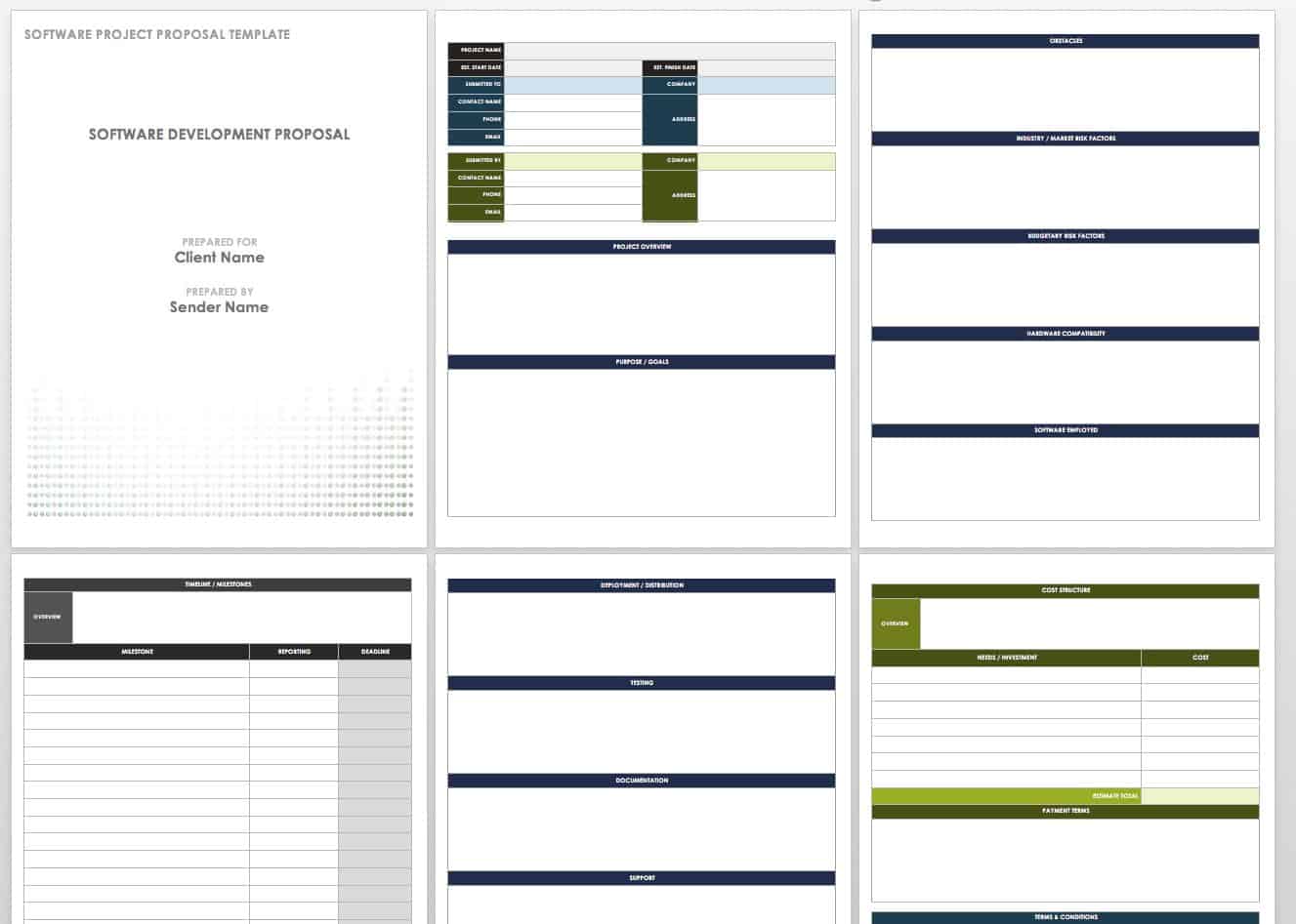 17 Free Project Proposal Templates   Tips Smartsheet