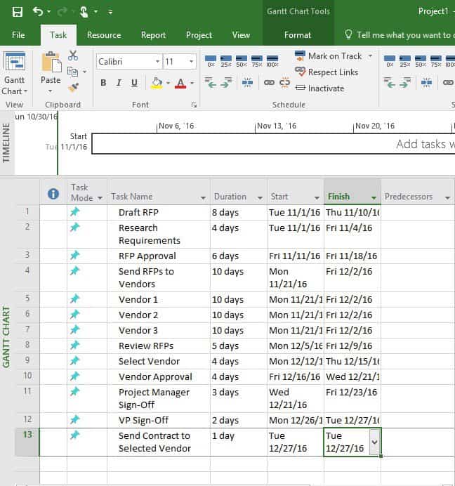 ms project planner tutorial