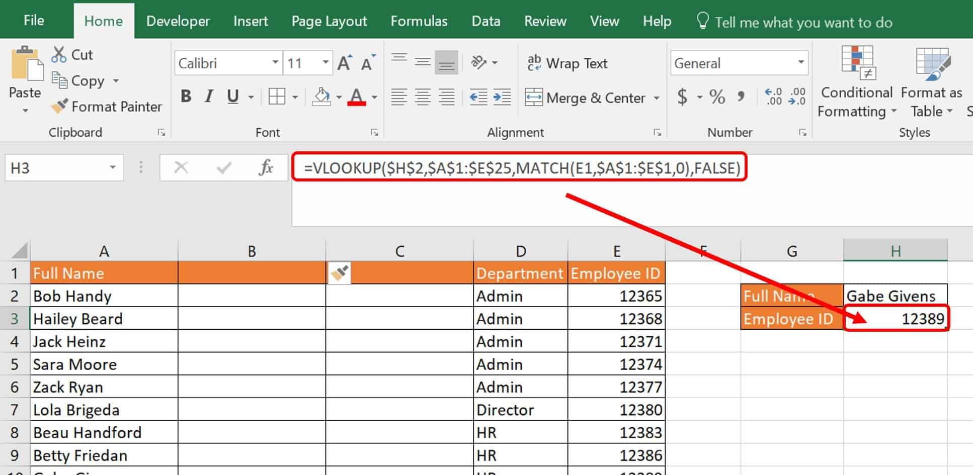 Vlookup With Multiple If Conditions