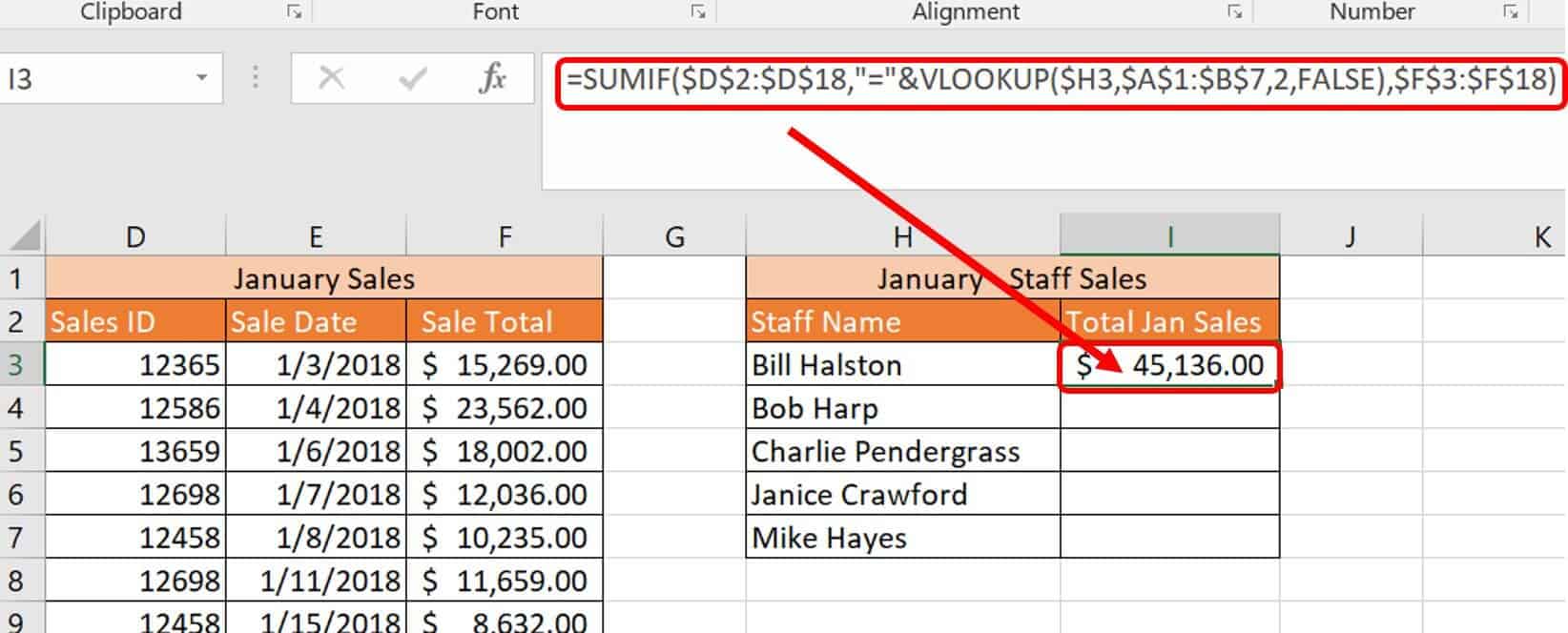 How To Use Sumif Formula With Vlookup - Printable Timeline Templates