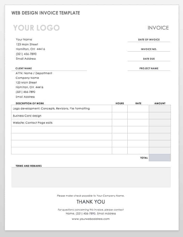 55 Free Invoice Templates | Smartsheet