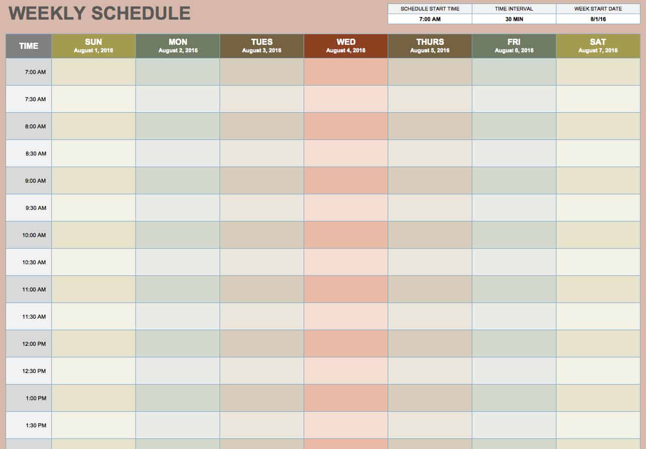 free blank calendar templates smartsheet