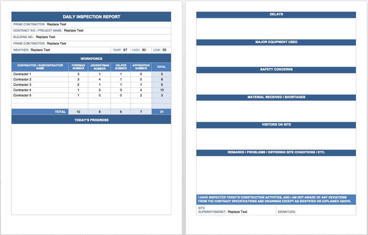 Free Office Moving Templates