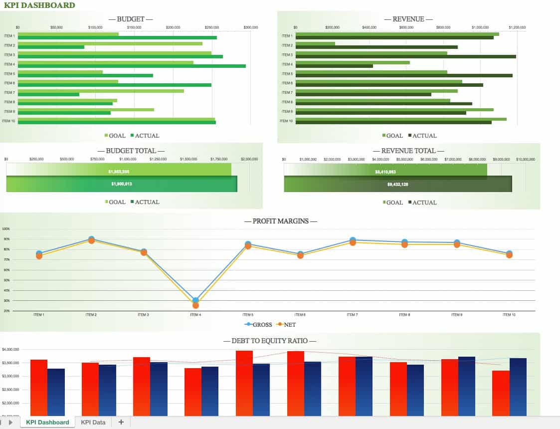 Excel Task Manager Template Software