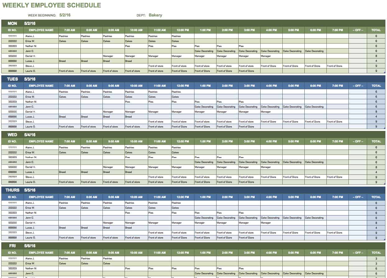 Free Excel Business Plan Template