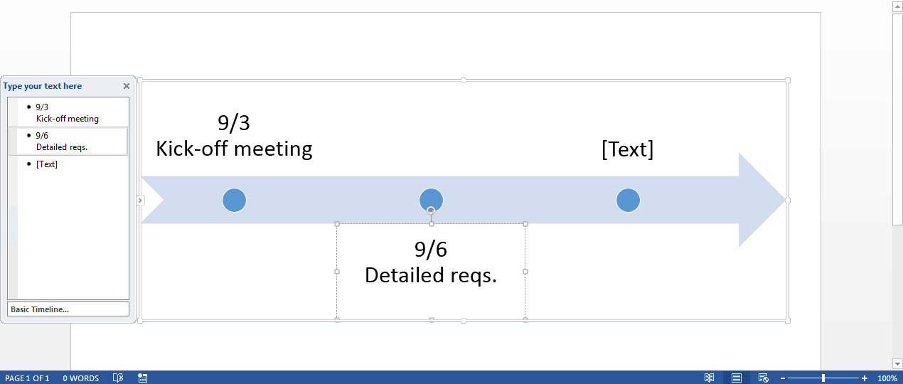 How To Make Page On Microsoft Word Horizontal Bullets